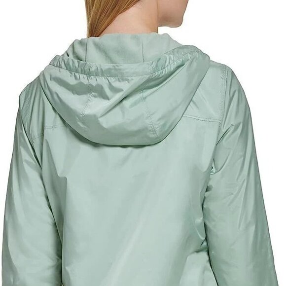 Calvin Klein Ladies' Windbreaker Lined Jacket, Iced Sage, XL - Picture 6 of 6